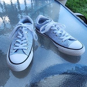 SIZE 7 - CONVERSE LIGHT GRAY LOW-TOP
